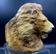 Vintage INARCO LION  HEAD VASE 