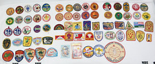 Vintage 1970s Boy Scout Patches Lot Mixed Lot of 70 Patches   AL picture