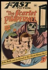 Seaboard Publishers FAST Fiction #1 The SCARLET PIMPERNEL 1949 VG/FN 5.0 picture