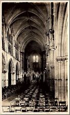 VINTAGE DUBLIN IRELAND CHRIST CHURCH CATHEDRAL REAL PHOTO RPPC POSTCARD 34-243 picture