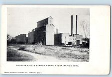 Cedar Rapids Iowa Postcard Douglas Co Starch Works Building Exterior View 1905 picture