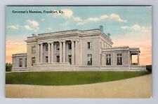 Frankfort KY-Kentucky, Governor's Mansion, Antique, Vintage Souvenir Postcard picture