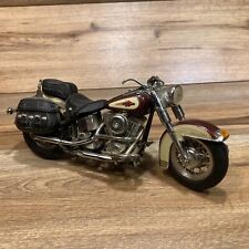 Franklin Mint 1986 Harley Davidson Heritage Softail Classic Motorcycle 1/10 Toy picture