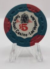 Sans Souci Casino Las Vegas Nevada 1960 $5 Chip N7020 picture