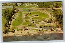 Belfast ME-Maine, Colonial Gables Motel and Cottages, Ad, Vintage Postcard picture
