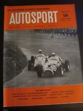 Autosport Magazine August 1955 Peter Walker Connaught Roy Salvador Maserati (FF) picture