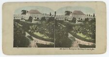 c1900's Colorized Stereoview Shaw's Botanical Garden, St. Louis Mo picture