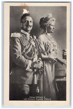 Germany Postcard Emperor Wilhelm II Empress Auguste Victoria of Prussia c1930's picture