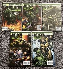 World War Hulk (2007) #1-5 Complete Set Marvel Comics 🔑 1st Skaar 1st Prints picture