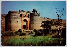 Postcard Purana Quila Old Fort Delhi India ART Continental picture