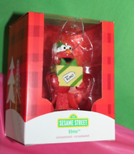 American Greetings Sesame Street Elmo With Present Holiday Ornament 2015 062H picture