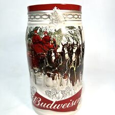 Rare Budweiser Holiday Stein 2017 38th Anniversary  #1 picture