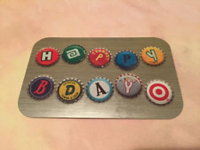 TARGET Happy Birthday, Bottle Caps ( 2009 ) Foil Gift Card ( $0 ) picture