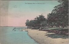 Delaware River at Delanco, New Jersey c1910s? Postcard picture