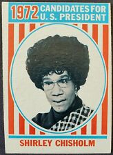 1972 Shirley Chisholm US Presidential Election Card #37 New York picture
