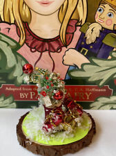 The Grinch Miniature Dollhouse Christmas Tree Hand made With Wooden Base picture