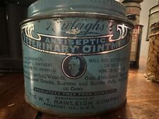 Vintage Rawleigh's Antiseptic Veterinary Ointment Tin RARE picture