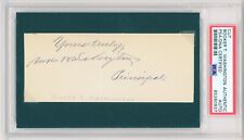 Booker T. Washington ~ Signed Autographed Authentic Signature ~ PSA DNA Encased picture