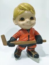 Atlantic Mold Smiley Ceramic Figure 1972 Vintage Hockey Player 11