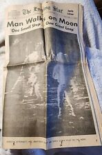 Vtg  SPECIAL APOLLO EDITION THE EVENING SUN WA DC July 21, 1969 MEN LAND ON MOON picture