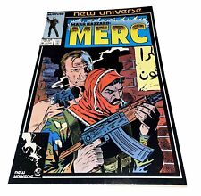Marc Hazzard: Merc Comic Book #8 Marvel Comics 1987 picture