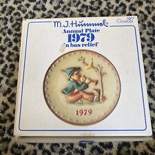 Goebel Hummel 1979 9th Annual Collector Plate Little Boy Blue, New in Box picture
