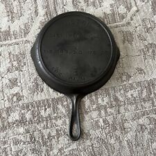 Vintage VICTOR BY GRISWOLD #8 Cast Iron Skillet Fully Marked 722 Heat Ring USA picture