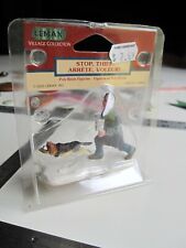 2003 LEMAX Village Collection Stop, Thief Poly-Resin Figurine NOS  BIS picture