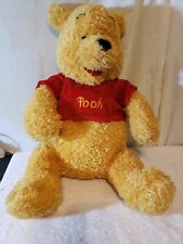Pooh HuggableSoft Plush Disney Park Authentic Winne The Pooh 22 inches Long  picture