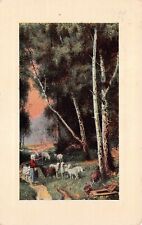 Wausau WI Wisconsin Pastoral Scene Sheep Early 1900s Koppa Vtg Postcard A23 picture