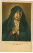 Our Lady Of Sorrows By Giovanni Sassoferrato, Uffizi Gallery Italy Postcard picture