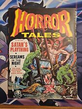 HORROR TALES 7 VINTAGE MAGAZINE 1969 DECAPITACION COVER - SATAN'S PLAYTHING picture