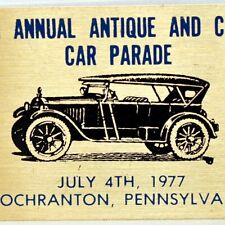 1977 Antique Classic Car Parade Show Meet Cochranton Crawford Co Pennsylvania picture
