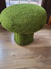 Vintage 1960's Green Mushroom Footstool Ottoman 18