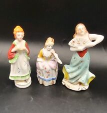 Three Vintage Victorian Ladies Figurines picture