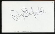 Guy Stockwell d2002 signed autograph 3x5 Cut Actor in Adventures in Paradise picture