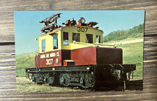 Vintage Hanna Mining Company Electric Locomotive #307 Post Card picture