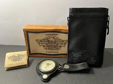 Harley-Davidson Fat Boy Pocket Watch New Battery Leather Belt Loop Great Details picture