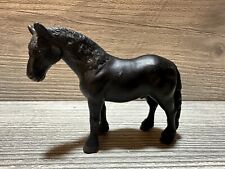Schleich Black FRIESIAN STALLION Horse 1998 Retired Figure Collectible Toy picture