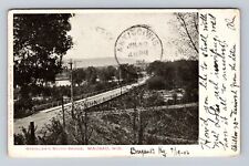 Wausau WI-Wisconsin, Stroller's South Bridge, Antique, Vintage c1906 Postcard picture