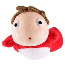 Ponyo on a Cliff by the Sea Stuffed Toy Ponyo S Size Studio Ghibli Plush Doll picture