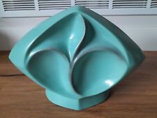 Rare Vintage Unique 1950s Teal Mid Century Modern Television Lamp Working picture