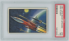 1951 Bowman Jets Rockets Spacemen Card 76 Test Flight PSA 7 Graded Card picture
