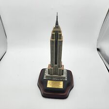 Danbury Mint Lighted Empire State Building, Lights Up - No AC Adaptor picture