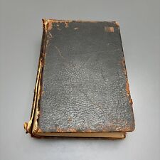 1905 Antique German Bible Bibeln Old World Stockholm FLAWS See Photos picture
