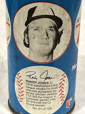 1978 Randy Jones San Diego Padres RC Royal Crown Cola Can MLB All-Star Series picture