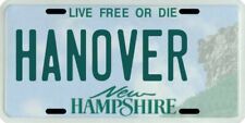 Hanover New Hampshire Aluminum License Plate picture