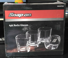 Snap On Glasses 4 Pack Shot Glasses ( SSX22P104 ) New Factory Sealed Box picture