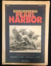 1991 DEC 1 NEWSDAY NEWSPAPER *PEARL HARBOR 50TH ANNIVERSARY ISSUE*  PGS 1-32 picture