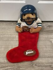 Vintage Eagles NFL Teddy Bear Stocking Christmas Plush  picture
